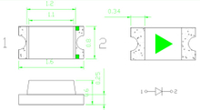 0603 Red SMD LED