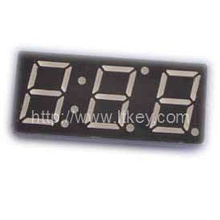 0.39 Inch three Digits clock LED Display